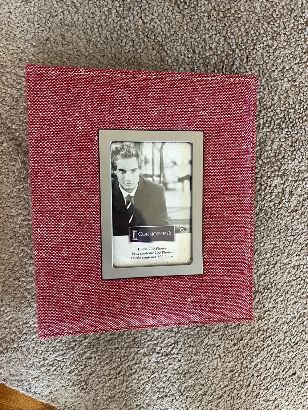 Fabric Photo Album Frame